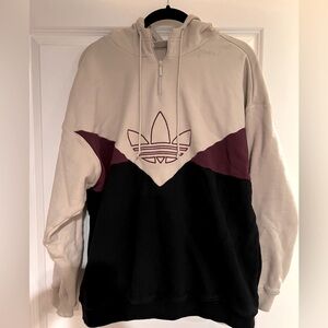 Adidas 1/4 zip hoodie
